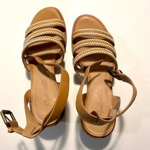Lilly whipstitch sandals from madewell